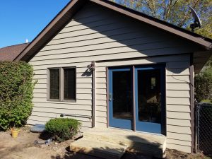 Exterior siding painting in St. Charles, Illinois